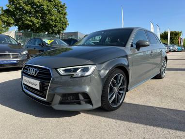 Voir le détail de l'offre de cette AUDI A3 Sportback 35 TFSI 150ch CoD Sport Limited S tronic 7 Euro6d-T de 2019 en vente à partir de 268.92 €  / mois