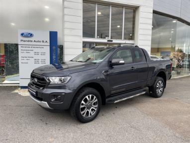 Voir le détail de l'offre de cette FORD Ranger 2.0 TDCi 213ch Super Cab Wildtrak BVA10 de 2021 en vente à partir de 495.98 €  / mois