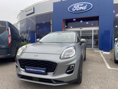 Voir le détail de l'offre de cette FORD Puma 1.0 EcoBoost 125ch mHEV Titanium 7cv de 2020 en vente à partir de 221.81 €  / mois