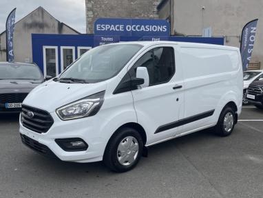 Voir le détail de l'offre de cette FORD Transit Custom Fg 300 L1H1 2.0 EcoBlue 130 Trend Business 7cv de 2022 en vente à partir de 303.88 €  / mois