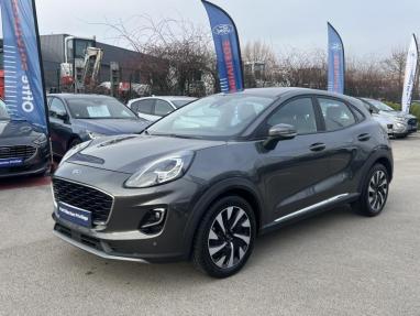 Voir le détail de l'offre de cette FORD Puma 1.0 EcoBoost 125ch S&S mHEV Titanium Business Powershift de 2022 en vente à partir de 18 799 €