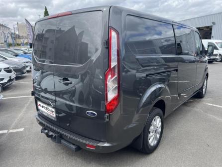 FORD Transit Custom Fg 320 L1H1 2.0 EcoBlue 170 S&S Cabine Approfondie Limited BVA6 7cv à vendre à Orléans - Image n°5