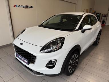 Voir le détail de l'offre de cette FORD Puma 1.0 Flexifuel 125ch S&S mHEV Titanium de 2023 en vente à partir de 218.58 €  / mois