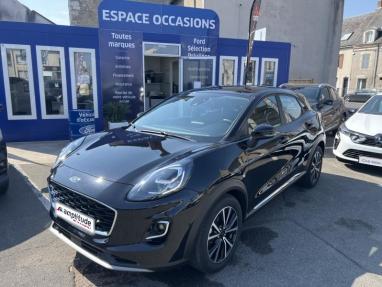 Voir le détail de l'offre de cette FORD Puma 1.0 Flexifuel 125ch S&S mHEV Titanium de 2024 en vente à partir de 229.45 €  / mois
