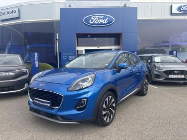 Voir le détail de l'offre de cette FORD Puma 1.0 Flexifuel 125ch S&S mHEV Titanium de 2024 en vente à partir de 218.36 €  / mois