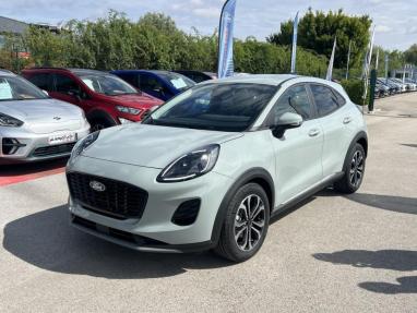 Voir le détail de l'offre de cette FORD Puma 1.0 EcoBoost Hybrid 125ch Titanium S&S Powershift de 2025 en vente à partir de 257.05 €  / mois