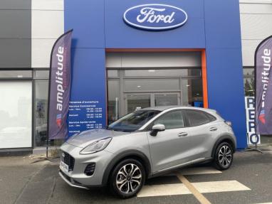 Voir le détail de l'offre de cette FORD Puma 1.0 EcoBoost Hybrid 125ch Titanium S&S de 2024 en vente à partir de 225.62 €  / mois