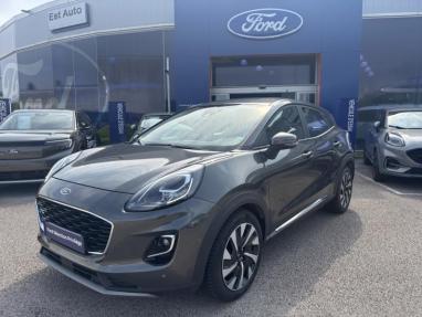 Voir le détail de l'offre de cette FORD Puma 1.0 Flexifuel 125ch S&S mHEV Titanium de 2024 en vente à partir de 218.62 €  / mois