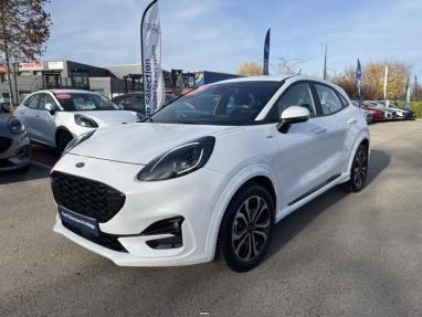 Voir le détail de l'offre de cette FORD Puma 1.0 Flexifuel 125ch S&S mHEV ST-Line de 2022 en vente à partir de 218.33 €  / mois