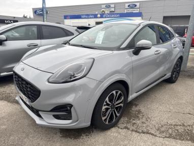 Voir le détail de l'offre de cette FORD Puma 1.0 Flexifuel 125 ch S&S mHEV ST-Line de 2023 en vente à partir de 220.34 €  / mois
