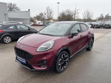 Voir le détail de l'offre de cette FORD Puma 1.0 Flexifuel 125ch S&S mHEV ST-Line X Vivid Ruby Edition de 2023 en vente à partir de 323.3 €  / mois